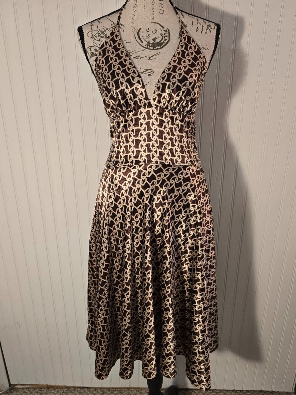 Alyn Paige Halter Dress – Size 5/6, Fully Lined